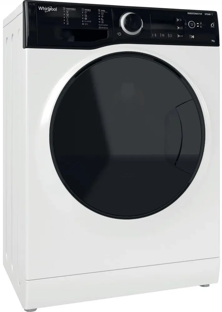 Mașină de spălat Whirlpool WRSB 7259 D EU (White/Black)