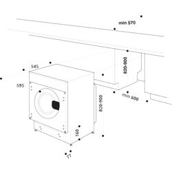 Masina de spalat incorporabila Whirlpool BI WMWG 81484 (White) Thumb