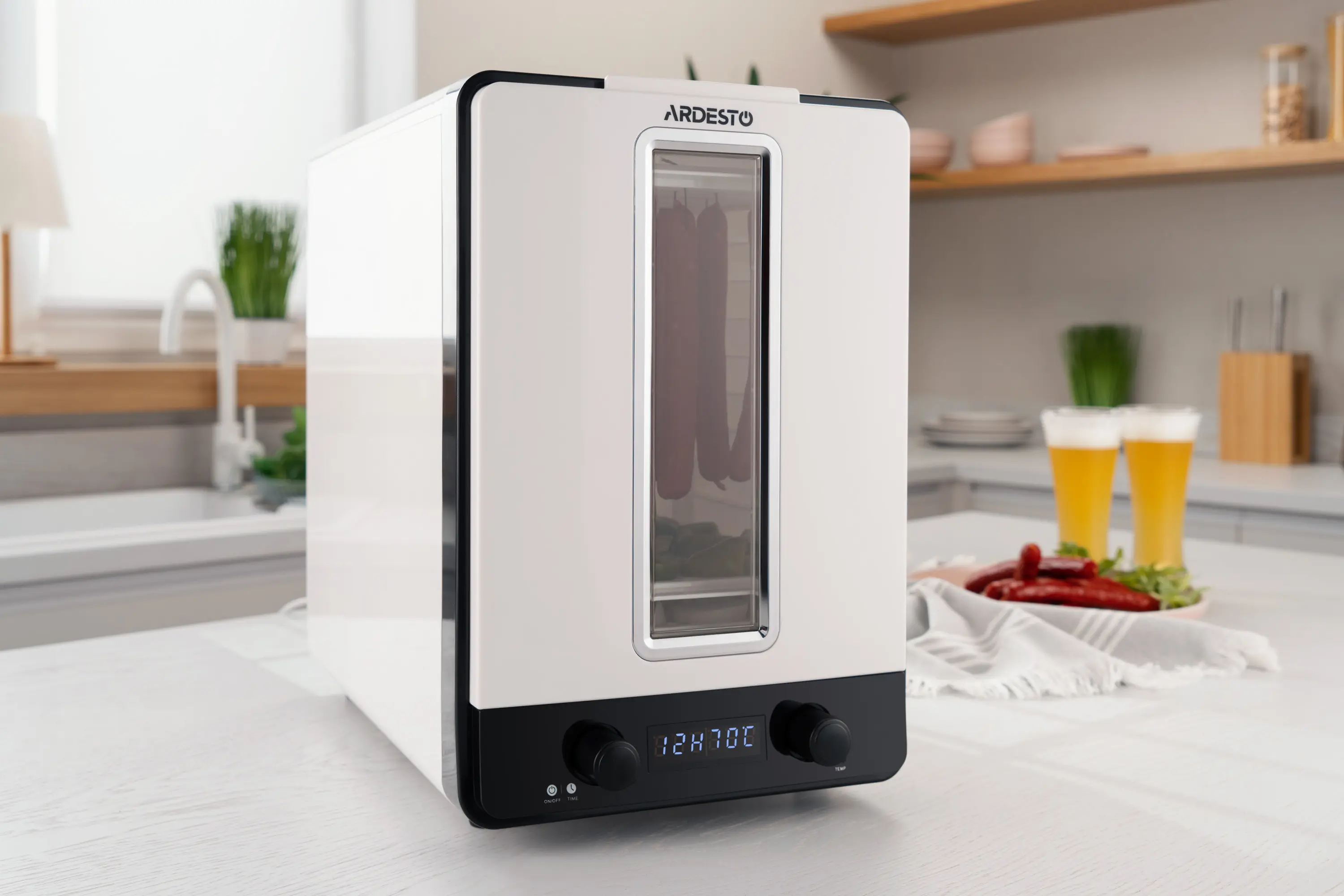 Сушилка для овощей и фруктов Ardesto FDB-1138 (White/Black) - 12