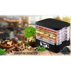 Сушилка для овощей и фруктов Berdsen BD-692 369200 (Black) Thumb