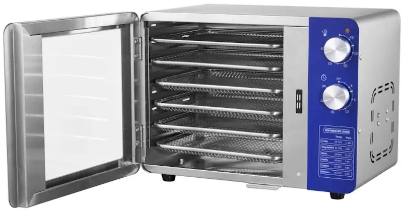 Сушилка для овощей и фруктов Demetra SS-08 (Inox) - 3