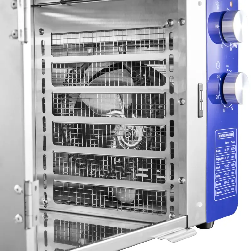 Сушилка для овощей и фруктов Demetra SS-08 (Inox) - 4