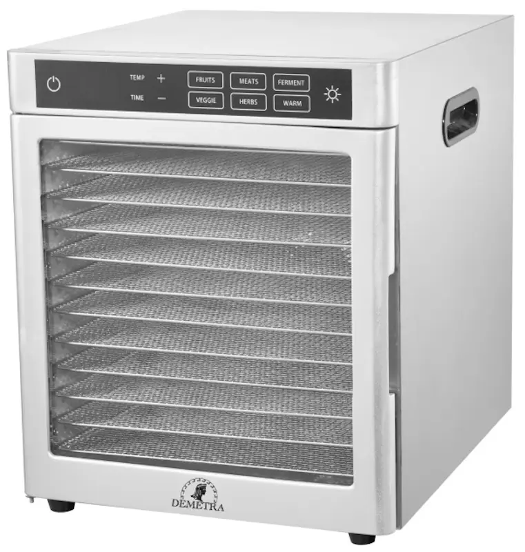 Сушилка для овощей и фруктов Demetra SS-12F (Inox) - 2