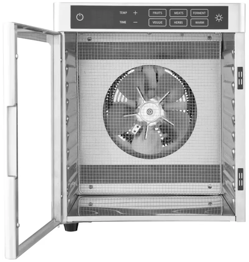 Сушилка для овощей и фруктов Demetra SS-12F (Inox) - 3