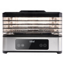 Сушилка для овощей и фруктов Ideal 05IK3301 (Inox/Black)