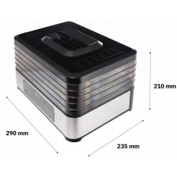 Сушилка для овощей и фруктов Ideal 05IK3301 (Inox/Black) Thumb
