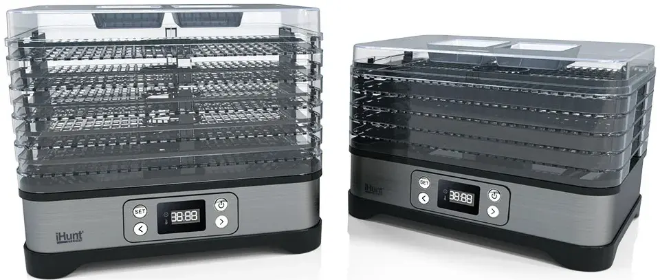 Uscator de legume si fructe 3in1 iHunt Bro Dehydrator 3-in-1 (Inox)