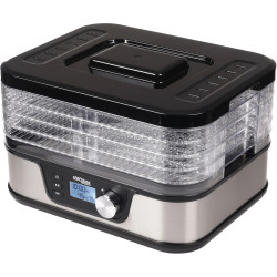 Сушилка для овощей и фруктов Kraft&Dele KD4212 (Black/Inox)