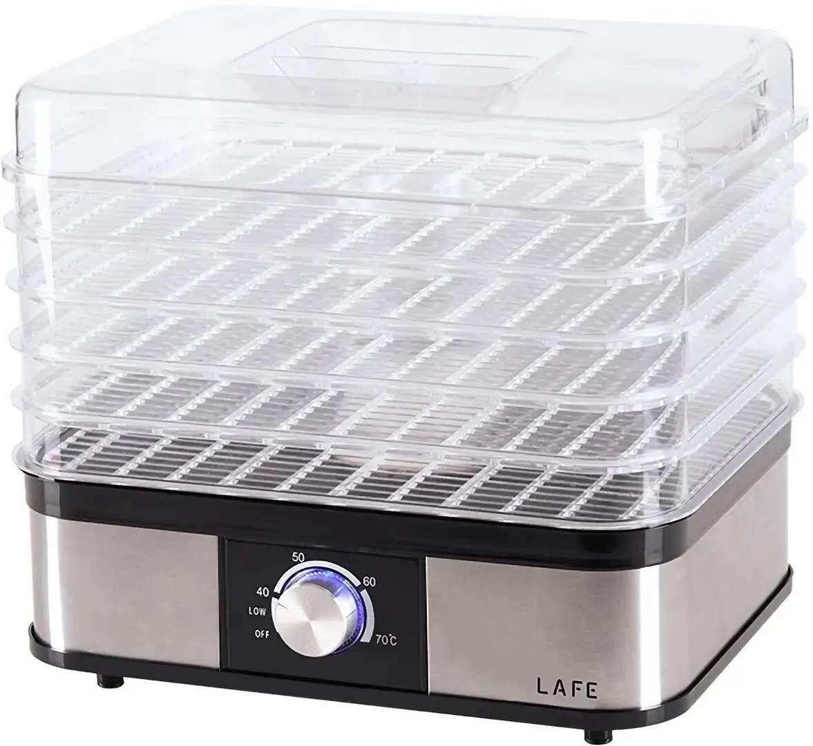 Uscator de legume si fructe Lafe NutriDry LAFPAR47689 (Inox/Black)