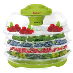 Uscator de legume si fructe Saturn ST-FP0112 (Green) Thumb