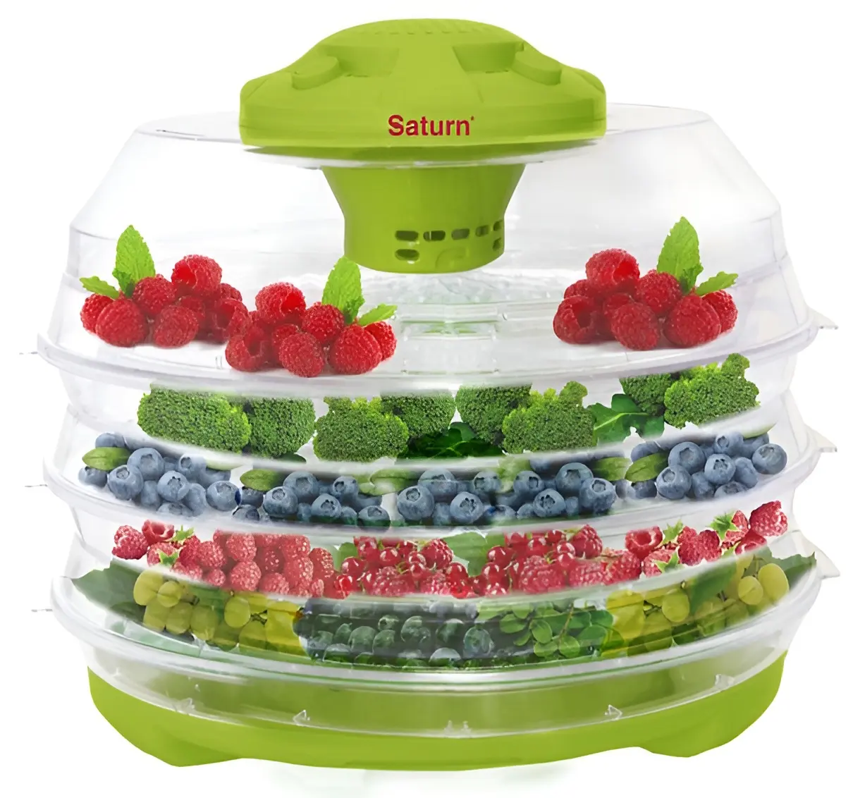 Uscator de legume si fructe Saturn ST-FP0112 (Green)