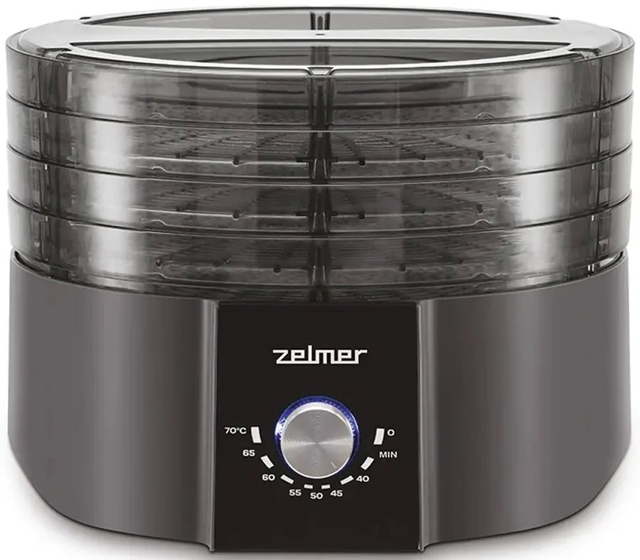 Сушилка для овощей и фруктов Zelmer ZFD1004 (Grey)