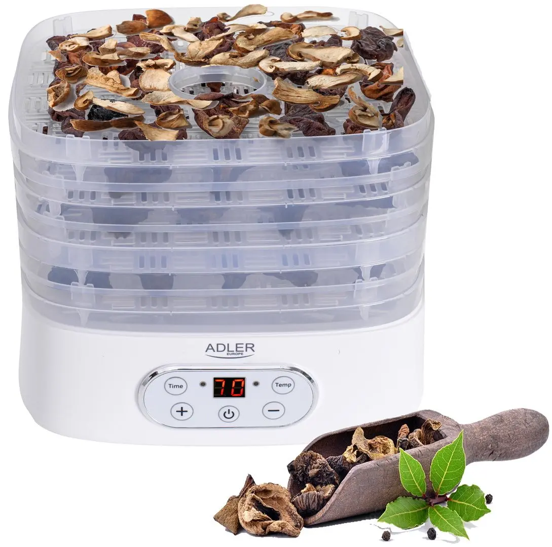 Uscator de legume si fructe Adler AD 6658 (White)