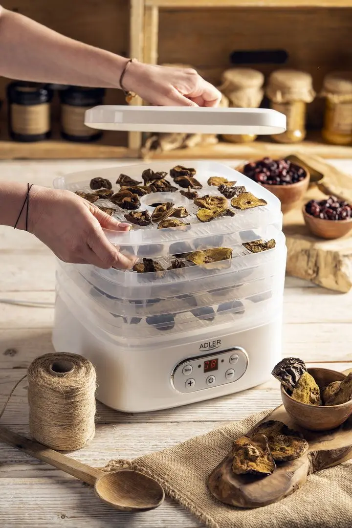 Uscator de legume si fructe Adler AD 6658 (White)