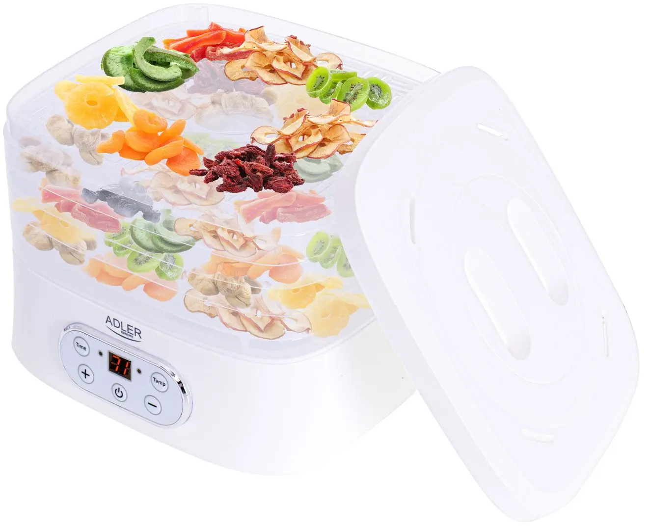 Uscator de legume si fructe Adler AD 6658 (White)