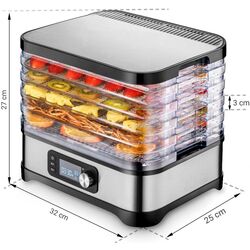 Uscator de legume si fructe Berdsen 369000 (Silver) Thumb