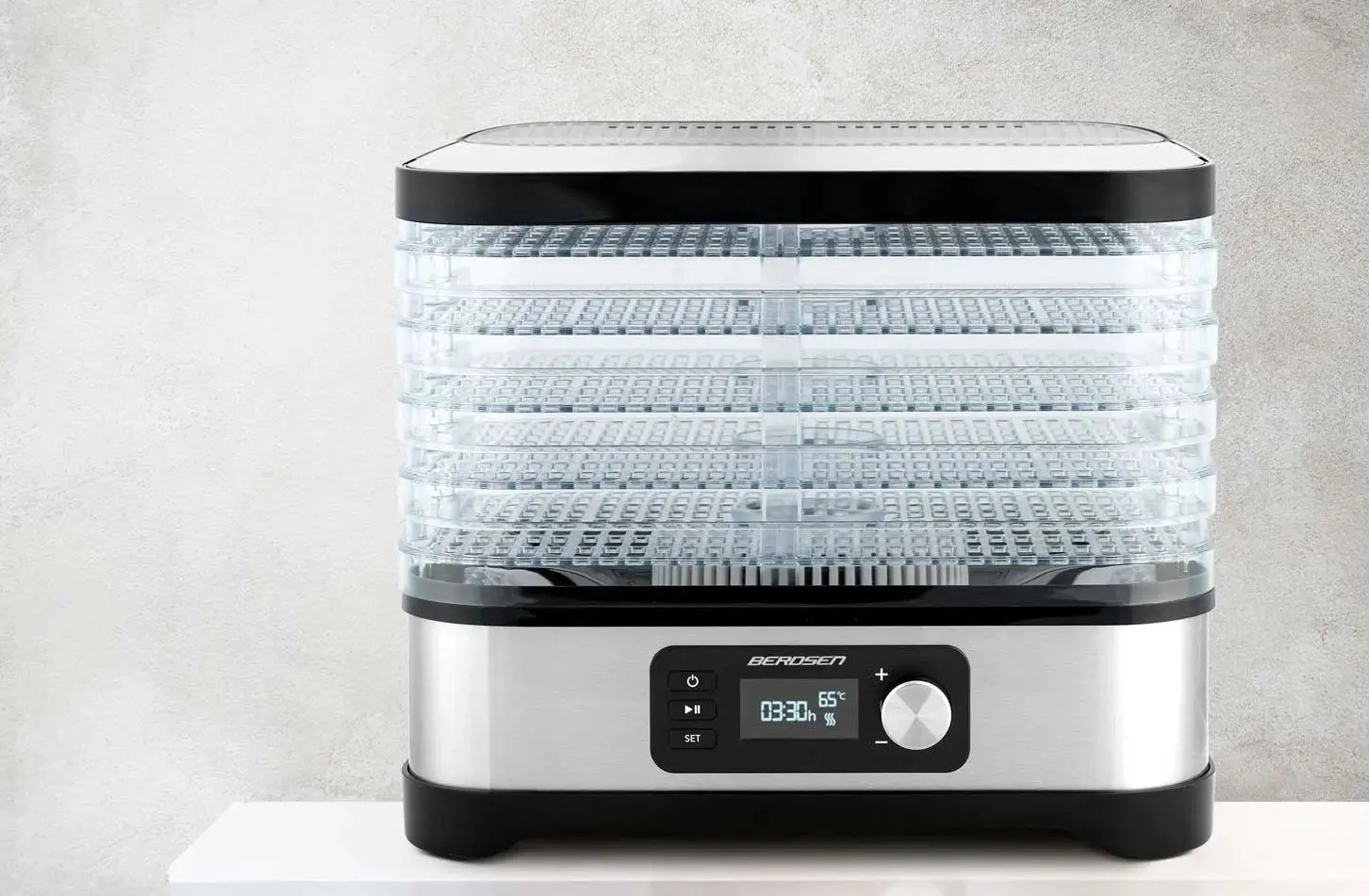 Uscator de legume si fructe Berdsen 369000 (Silver)