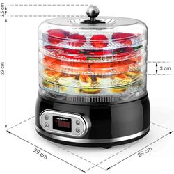 Uscator de legume si fructe Berdsen 369100 (Black) Thumb