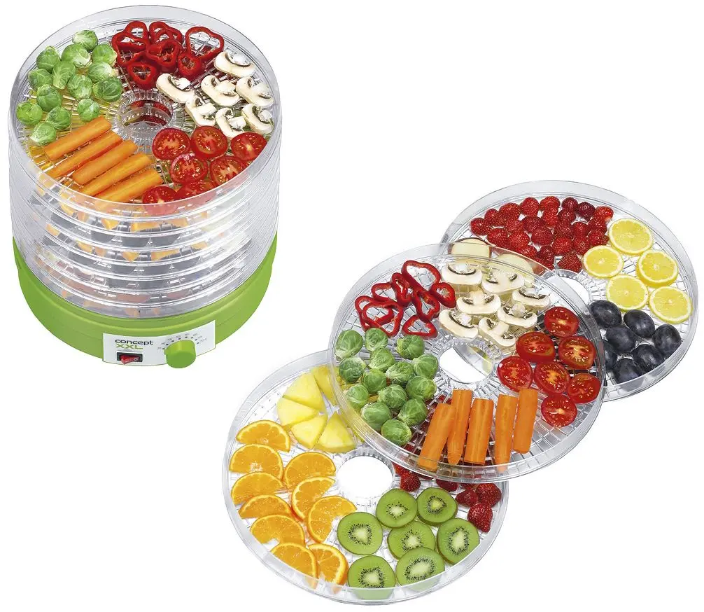 Uscator de legume si fructe Concept SO1025 (Green) - 2