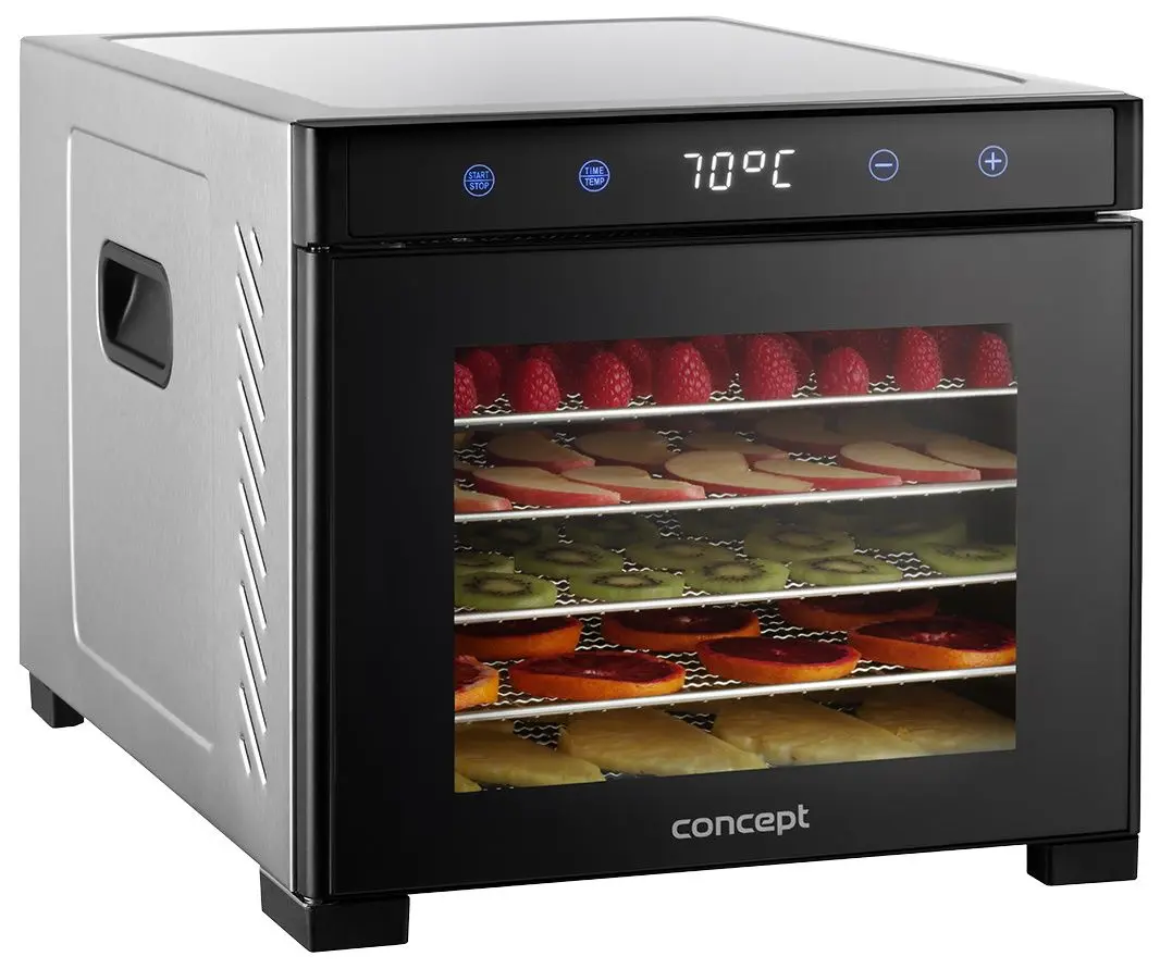Uscator de legume si fructe Concept SO2000 (Inox/Black) - 3