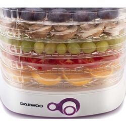 Uscator de legume si fructe Daewoo DD450W (White/Purple) Thumb