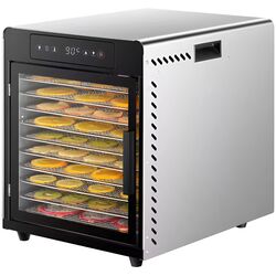 Deshidrator universal Demetra SS-12 (Inox/Black)