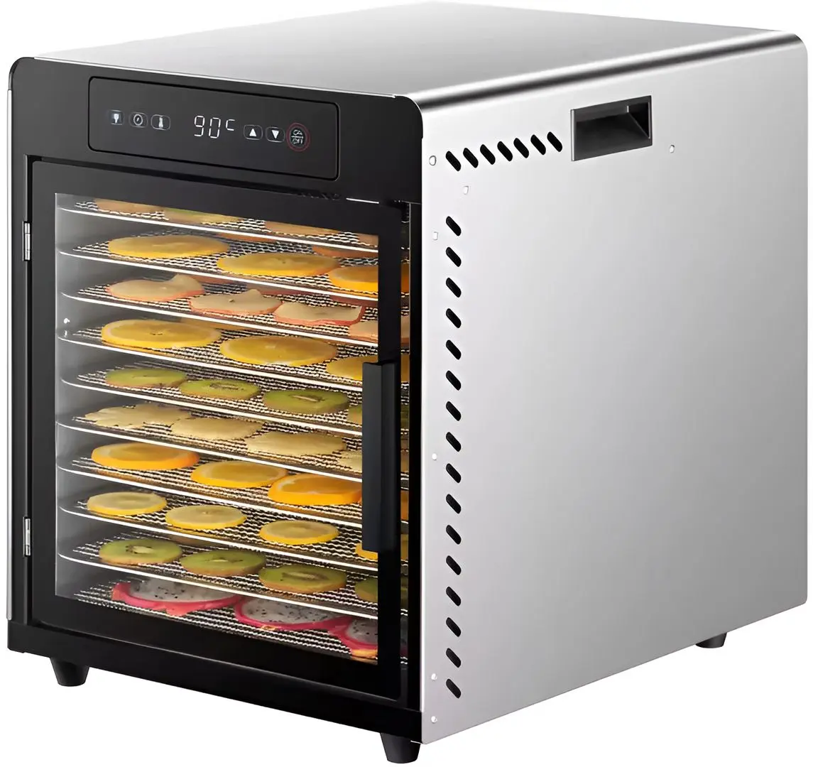 Deshidrator universal Demetra SS-12 (Inox/Black)