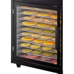 Сушилка для овощей и фруктов Demetra SS-14 (Inox/Black) Thumb