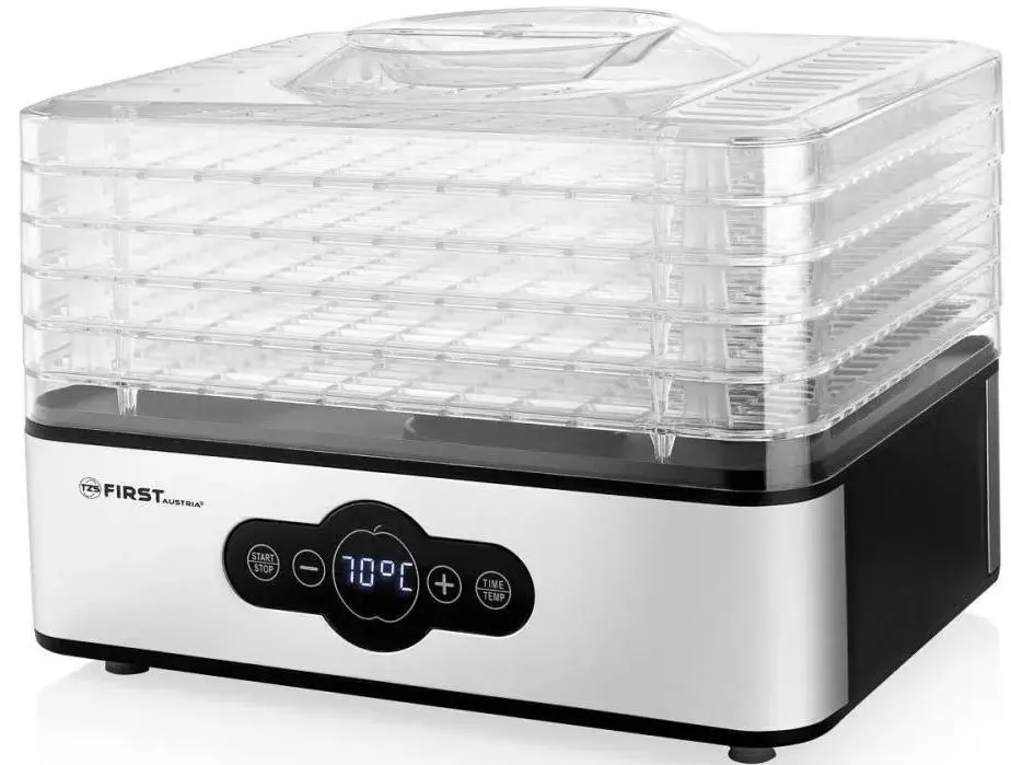 Uscător de legume si fructe First FA-5126-5 (White/Inox)