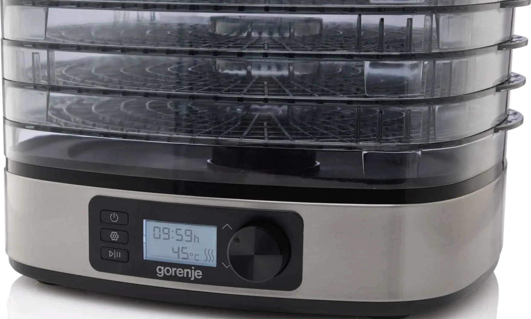 Uscator de legume si fructe Gorenje FDK500DE (Inox)