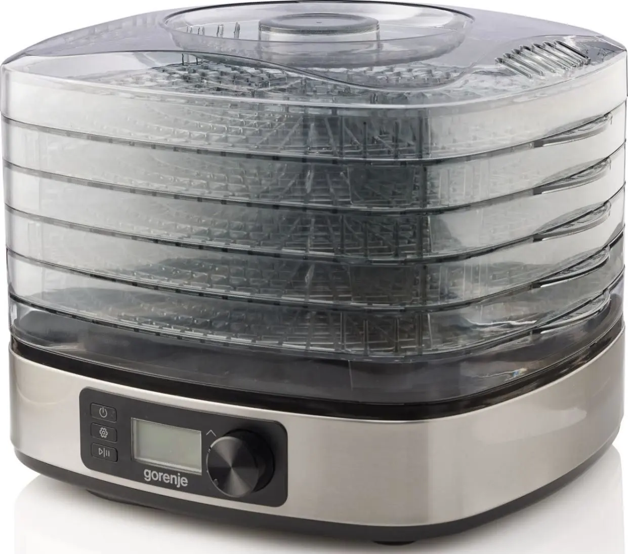 Uscator de legume si fructe Gorenje FDK500DE (Inox)