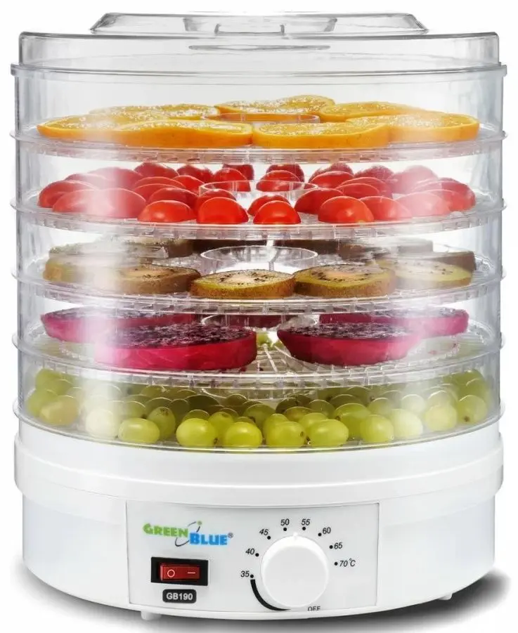 Uscator de legume si fructe GreenBlue GB190 (White)