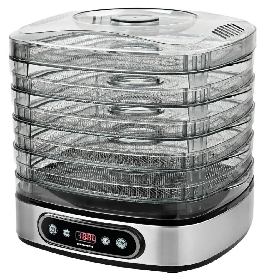 Uscator de legume si fructe Heinner FreshDehydrate HFD-K380SSBK (Inox) - 3