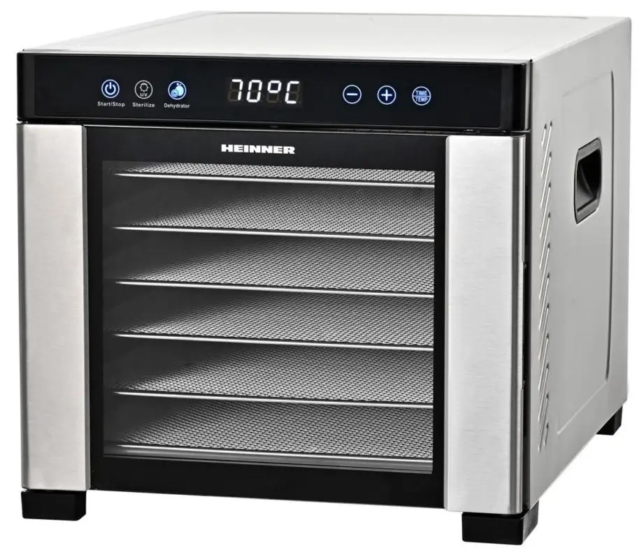 Uscator de legume si fructe Heinner Prodry Essential HFD-KD600SS (Silver)