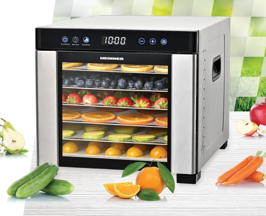 Uscator de legume si fructe Heinner Prodry Essential HFD-KD600SS (Silver)
