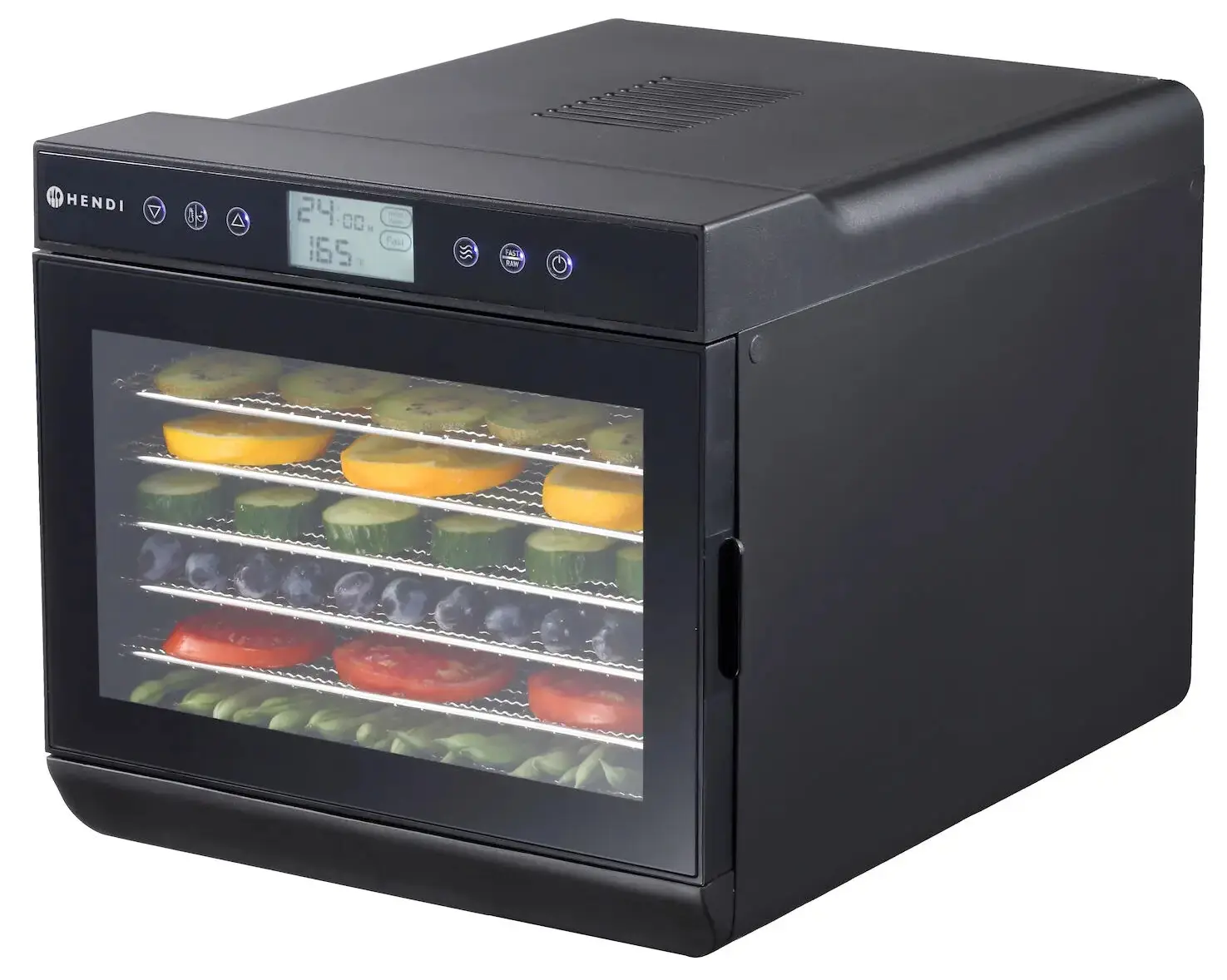 Uscator de legume si fructe Hendi Kitchen Line 229064 (Black)