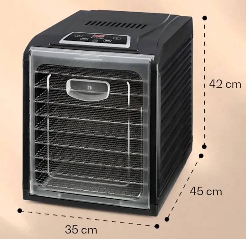 Uscator de legume si fructe Klarstein Fruit Jerky Plus 9 (Black)