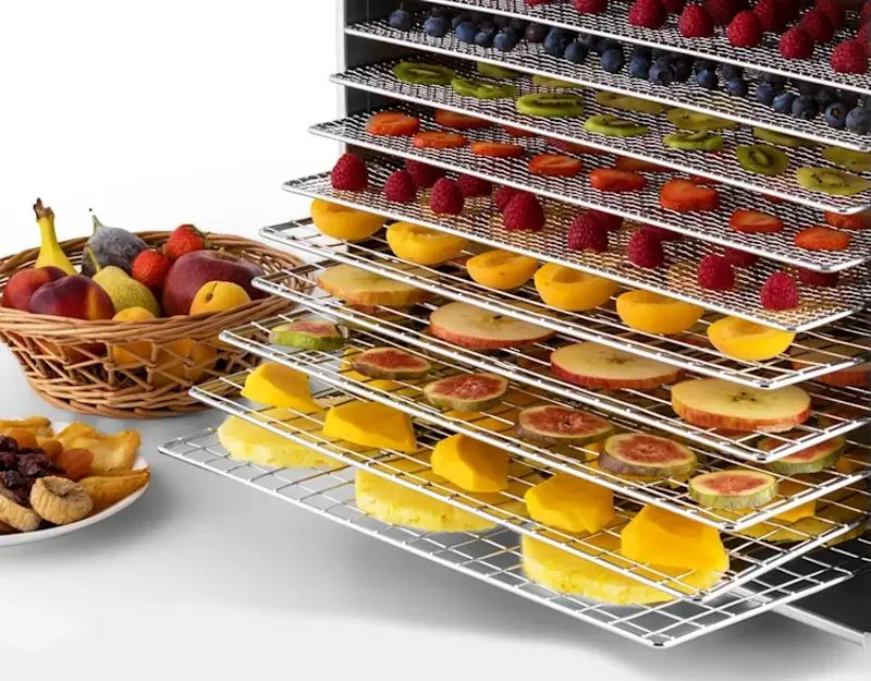 Uscator de legume si fructe Klarstein Fruit Jerky Steel 10 (Inox)
