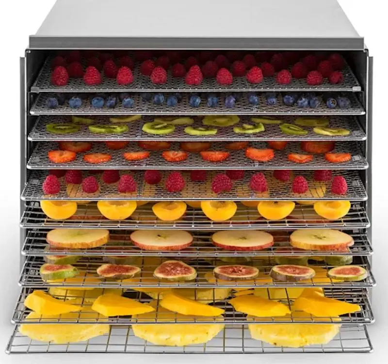 Uscator de legume si fructe Klarstein Fruit Jerky Steel 10 (Inox)
