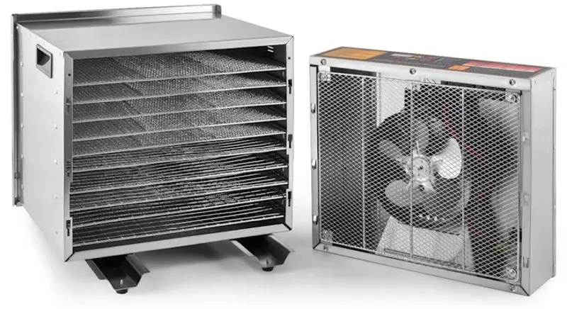 Uscator de legume si fructe Klarstein Fruit Jerky Steel 10 (Inox)