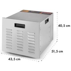 Uscator de legume si fructe Klarstein Fruit Jerky Steel 10 (Inox) Thumb