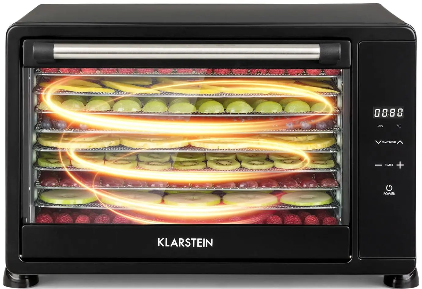 Uscator de legume si fructe Klarstein Mega Jerky 10 (Black)