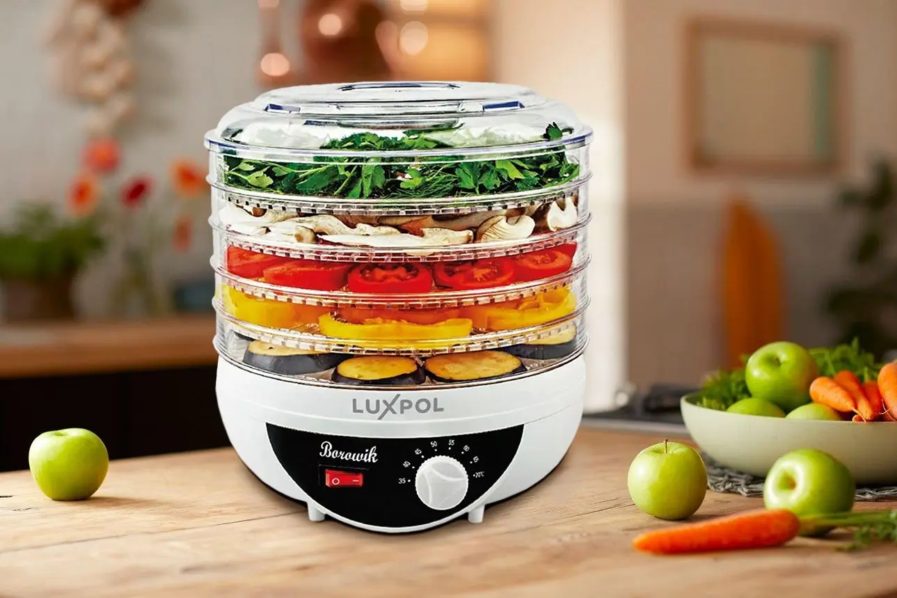 Uscător de legume si fructe Luxpol LGS-9688 Borowik (White)