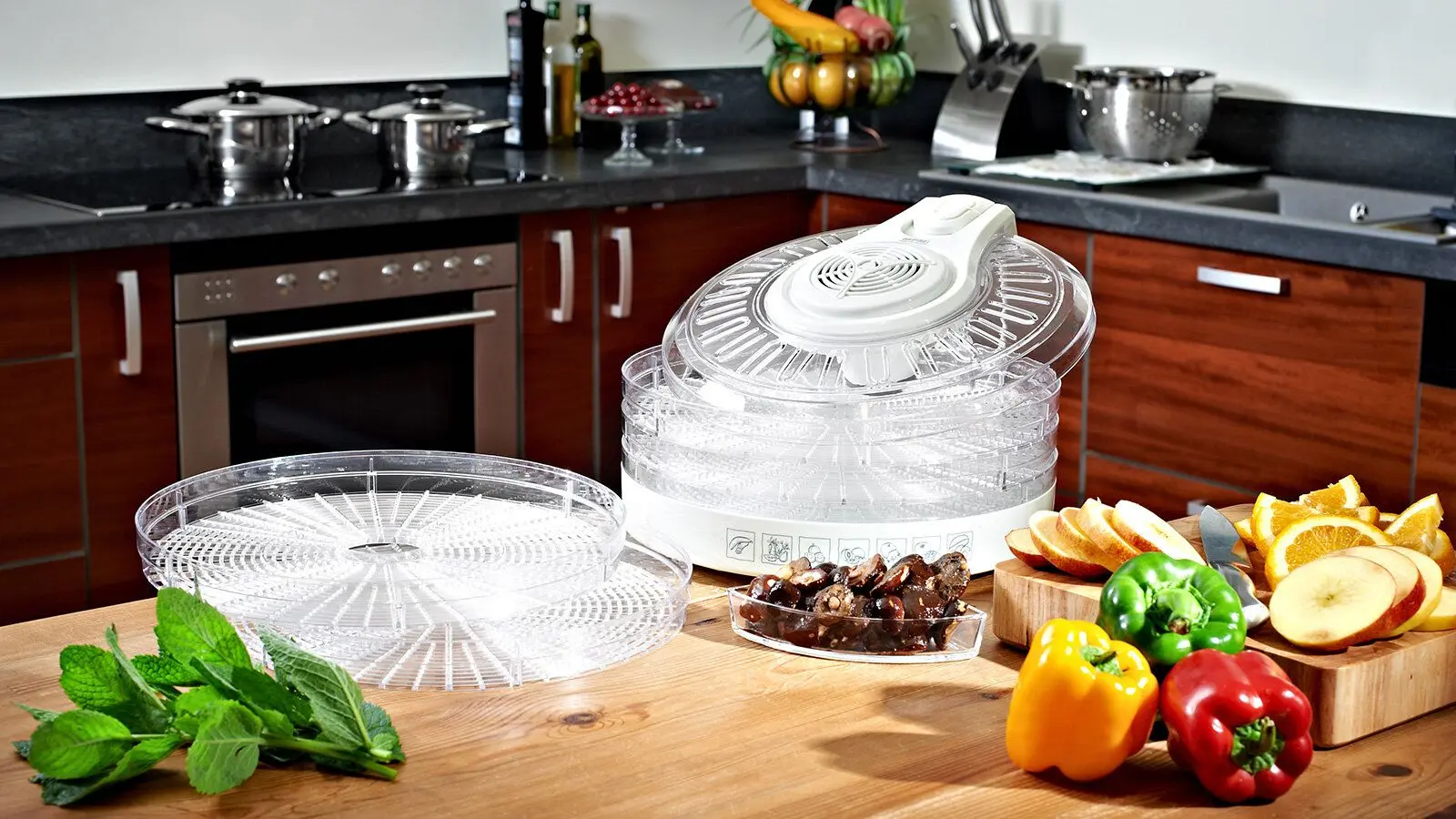 Сушилка для овощей и фруктов MPM MSG-02 (White)