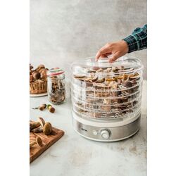 Сушилка для овощей и фруктов MPM MSG-11 (Silver/White) Thumb