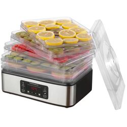 Uscător de legume si fructe Polaris PFD 2008SV (Silver/Black) Thumb