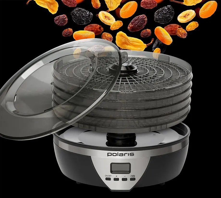 Uscator de legume si fructe Polaris PFD 2605D (Black)