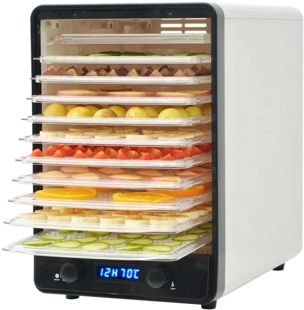 Uscator de legume si fructe VidaXL 50507 (White) - 7