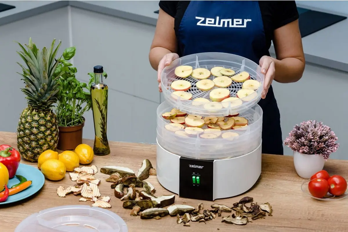 Сушилка для овощей и фруктов Zelmer ZFD1010 (White/Black) - 4