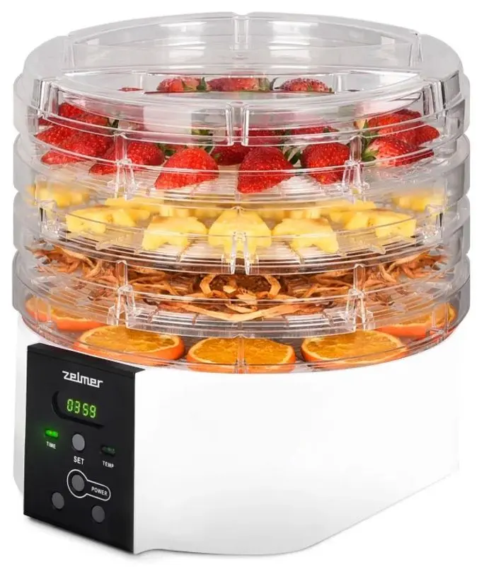 Сушилка для овощей Zelmer ZFD1005 (White) - 2